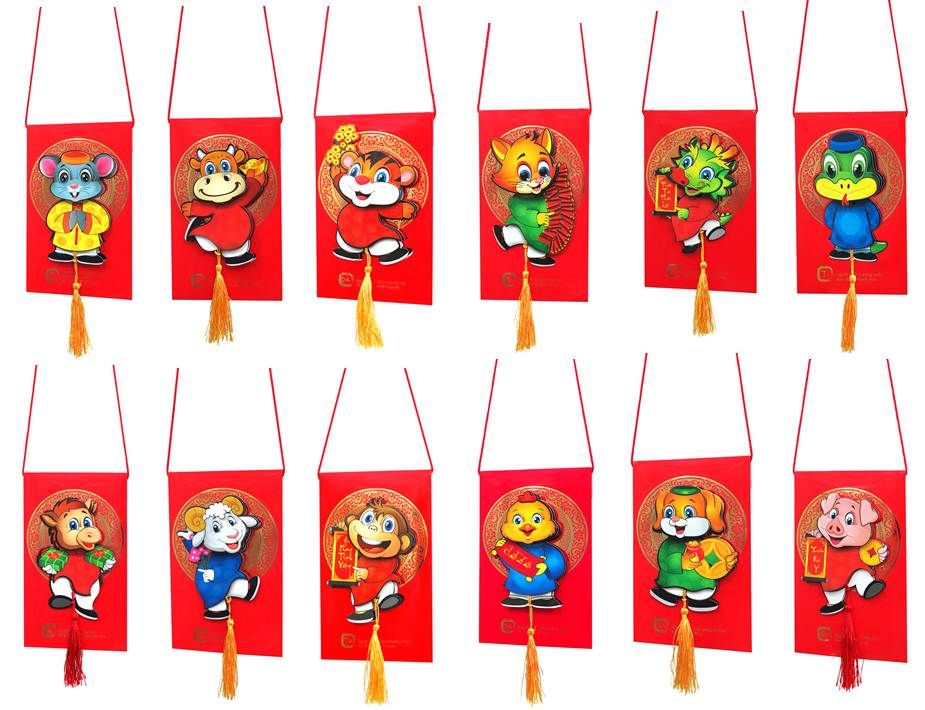 Bao lì xì Tết sáng tạo Kibu - Rồng mạnh mẽ