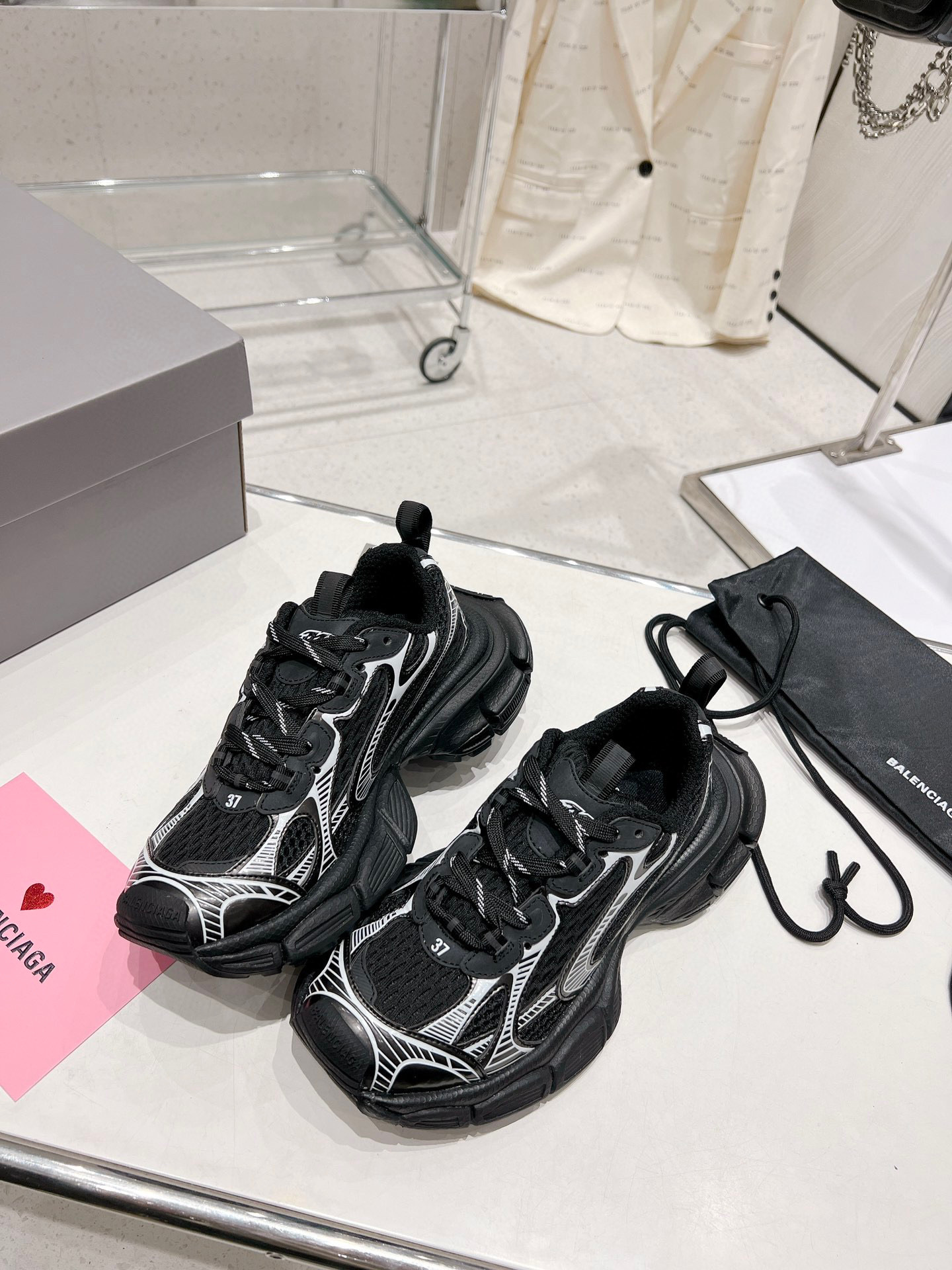 Balenciaga Triple S xanh đỏ replica 11 đế bẩn  Shop giày Replica