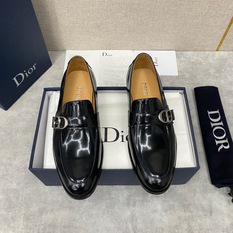 Giày nam Loafer DIOR* da bóng và da lỳ dáng đẹp lịch lãm VIP 1:1