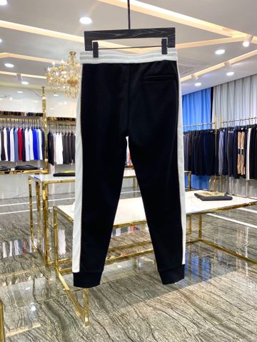 Quần jogger nam Burberry* viền kẻ có 5 màu cao cấp