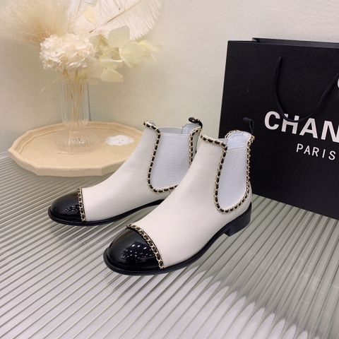 Boot chanel* da bò gót vuông đẹp SIÊU CẤP