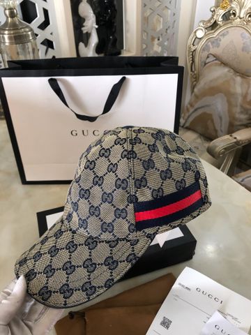 Mũ GUCCI* nam nữ hoạ tiết logo xanh đẹp