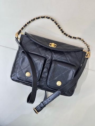 Túi xách nữ CHNEL* Hobo Pocket Flap