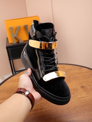 Sneaker Giuseppe* Zanotti* nẹp kim loại vàng đẹp độc SIÊU CẤP