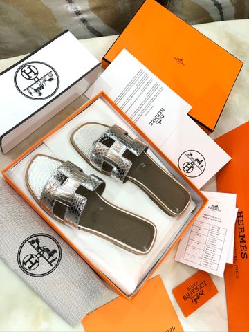 Dép nữ HERMES vân rắn nhiều màu đẹp sang hàng độc VIP LIKE AUTH