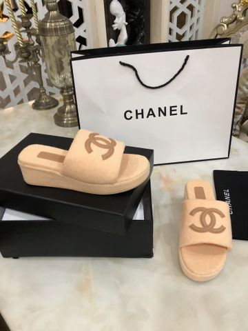 Dép nữ chanel* chất dạ cao cấp