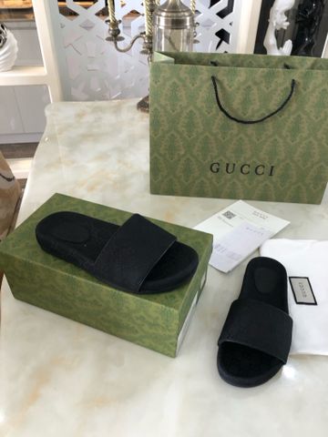 Dép nam GUCCI* chất vải hoạ tiết logo đẹp cao cấp