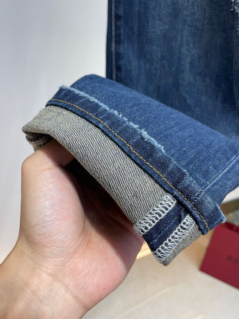 Quần jeans nam LV* SIÊU CẤ 1500k Louis * Deng 2022 thu đông phong