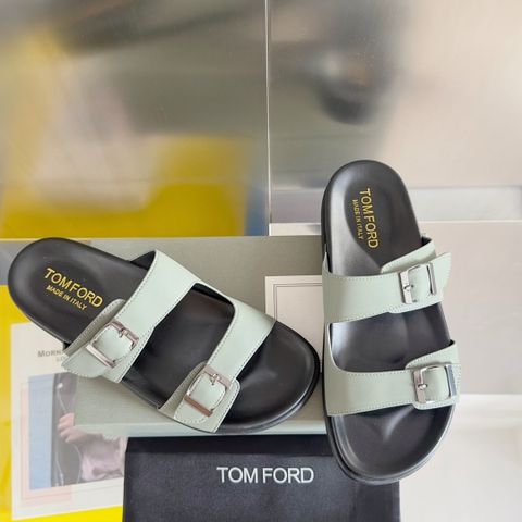 Dép nam Tom* Ford* da bò SIÊU CẤP