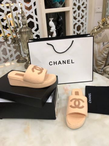 Dép nữ chanel* chất dạ cao cấp