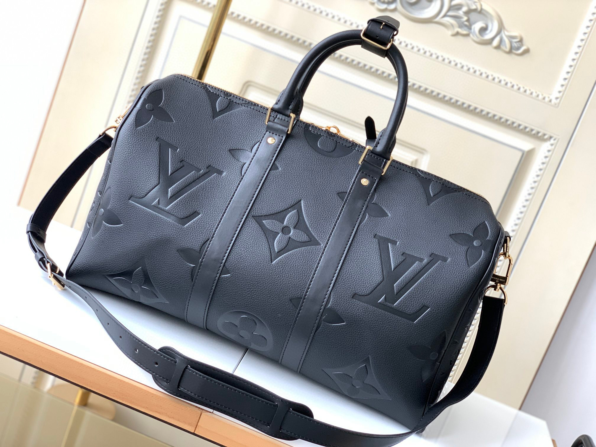 Louis Vuitton Boston Bag Women M45532 Empriente Giant Keepal W