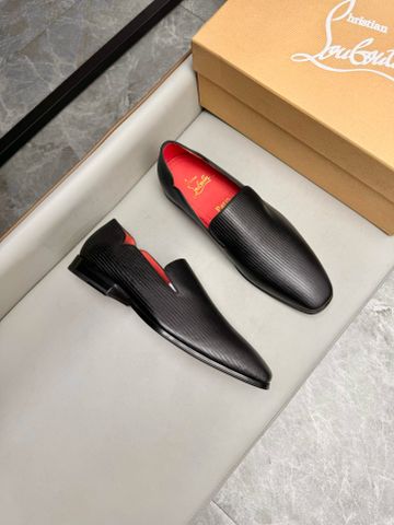 Giày nam Loafer Lou.bou.tin* da bò kiểu đẹp lịch lãm cao cấp