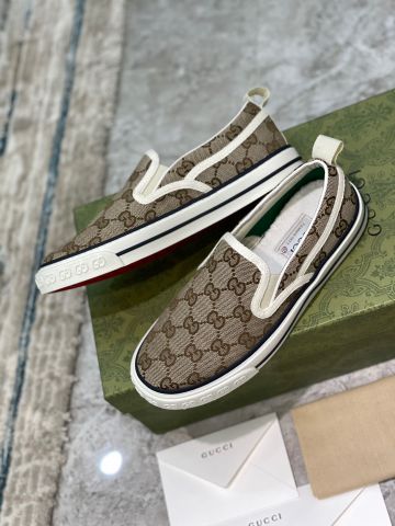 Slip on nam nữ GUCCI* chất vải hoạ tiết nhiều màu đẹp SIÊU CẤP