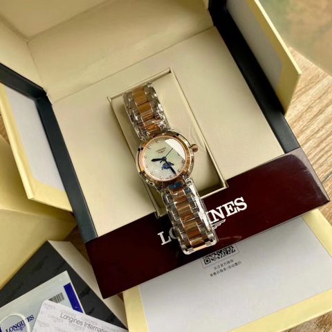 Đồng hồ nữ LONGINES dây kim loại  case 30,5mm