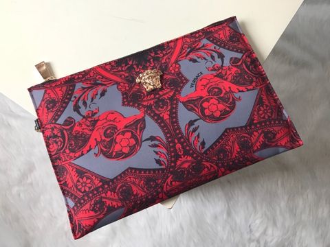 Clutch VERSACE nam nữ hoạ tiết đẹp độc 29cm có 2 màu