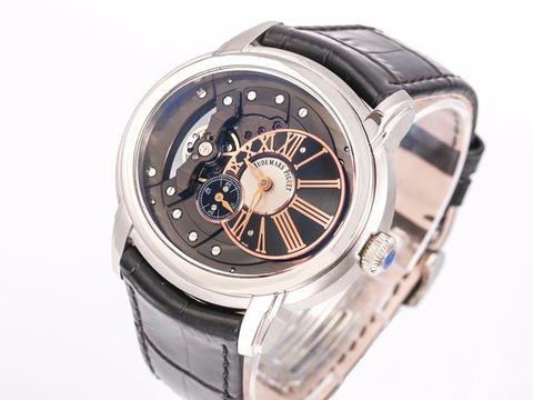 Đồng hồ nam Audemars* Piguet* lộ cơ mặt bầu dục case 41x47mm loại trơn và loại nạm kim cương đẹp hàng VIP 1:1