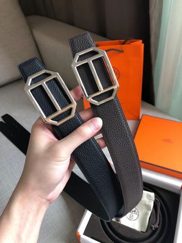 Belt nam Hermes* bản 3,8cm dây da bò togo mềm đẹp