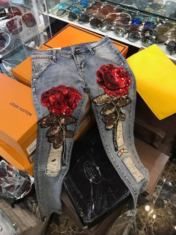 Quần jeans kim sa hàng về chất chuẩn đẹp