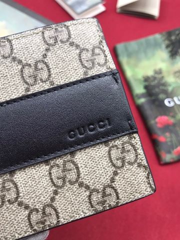 Ví nam GUCCI dáng ngắn hoạ tiết logo đẹp