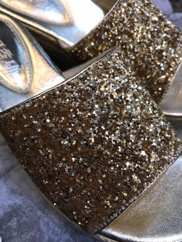 sandal sequin óng ánh đẹp