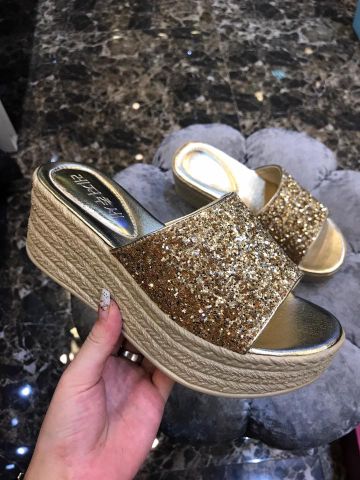 sandal sequin óng ánh đẹp