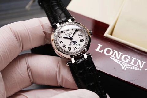 Đồng hồ nữ LONGINES case 27mm dây da đẹp cao cấp