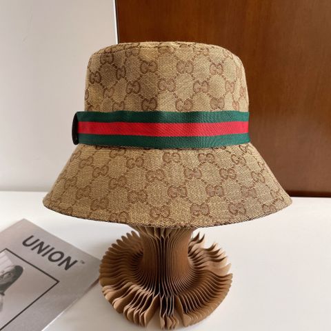 Mũ tai bèo GUCCI* hoạ tiết logo sọc màu đỏ xanh đẹp cao cấp