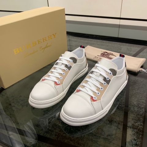 Giày nam buộc dây BURBERRY pha kẻ