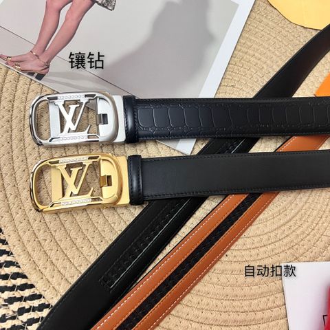 Belt nam LV* dây da bò SIÊU CẤP