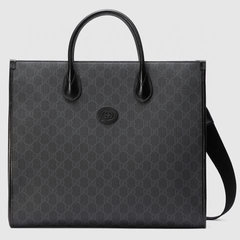 Túi nam GUCCI* hoạ tiết Logo đẹp lịch lãm SIÊU CẤP