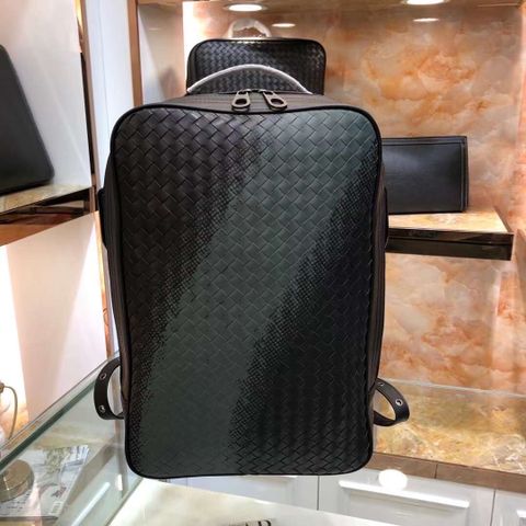 Ba lô nam Bottega* Veneta* da đan phối màu kiểu đẹp cao cấp sz 38x25x6cm