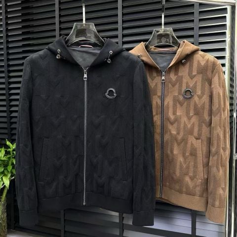 Áo khoác len nam moncler* dệt nổi hoạ tiết đẹp VIP 1:1