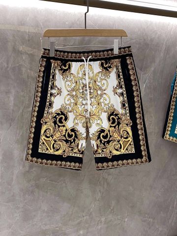 Quần ngố nam VERSACE* hoa văn vàng kiểu đẹp độc cao cấp