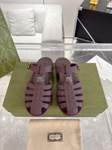Dép rọ GUCC* nam nữ  Jelly Sandal – Phiên bản Couple unisex