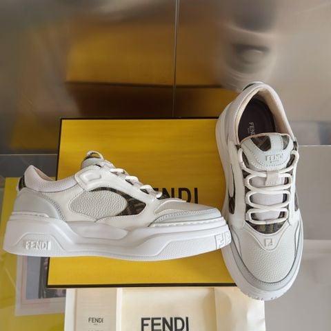 Giày thể thao nam FENDI* đế cao da bò phối màu đẹp VIP 1:1