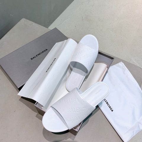 Dép nữ BALENCIAGA mẫu mới quai dập chữ đẹp cao cấp 3 màu