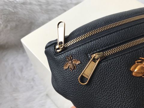 Túi GUCCI nam nữ đeo ngực tag ong vàng đẹp độc size 28cm