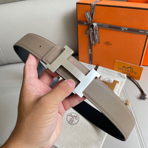 Belt nam HERMES* nhiều màu đẹp Dây da sử dụng được cả hai mặt đẹp và tiện lợi