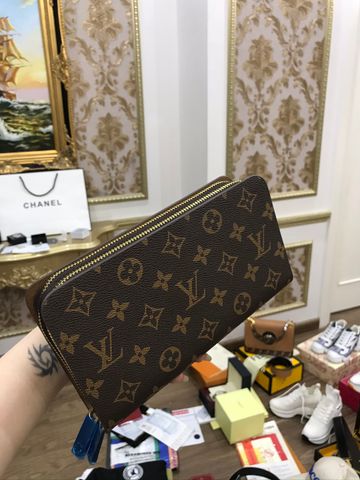 Ví nam nữ LV  dáng dài 21cm hoạ tiết Monogram hàng đẹp cao cấp