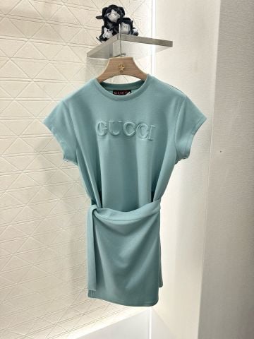 Váy đầm GUCC* ngắn tay – Thanh lịch & Năng động