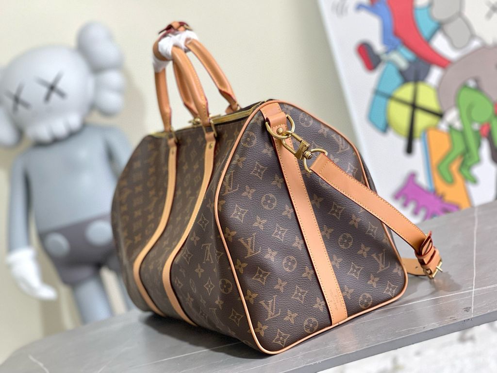 Túi du lịch L*V cao cấp 4000k Túi du lịch KEEPALL 50 (có dây đeo