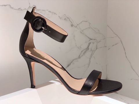 Sandal cao gót Gianvito Rosi cao 10,5cm quai đính đá đẹp sang cao cấp