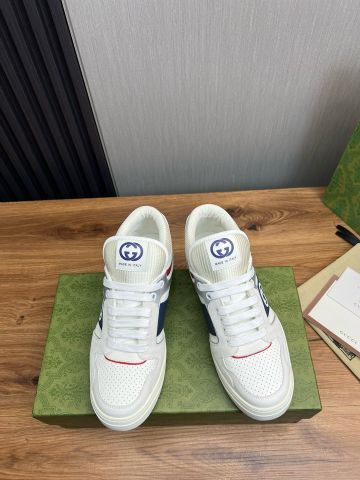 Giày thể thao nam GUCCI* cao cổ da bò kiểu đẹp mẫu mới VIP 1:1