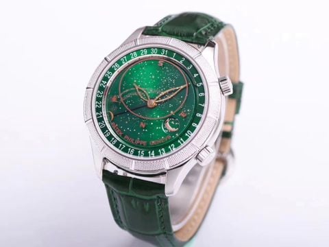 Đồng hồ nam Patek Philippe dải ngân hà dạ quang cực đẹp độc