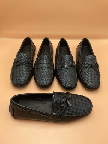 Giày lười Bottega* Veneta* da bò đan các mẫu đẹp lịch lãm SIÊU CẤP