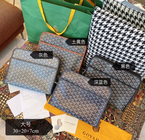 Clutch Goyard* nam nữ hoạ tiết nhiều màu đẹp SIÊU CẤP