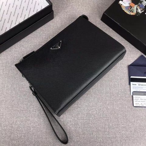 Clutch PRADA* SIÊU CẤP 24cm hàng đẹp