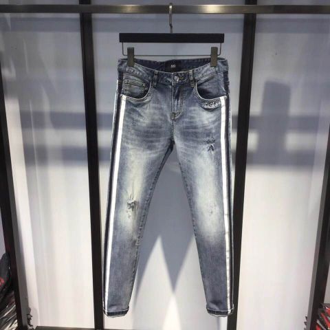 Quần jeans nam sọc sườn đẹp độc cao cấp