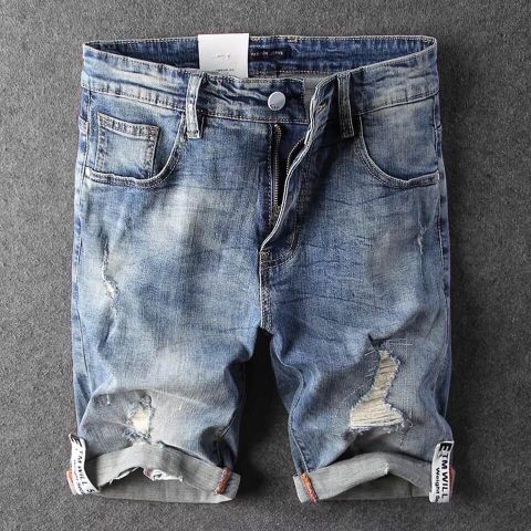 Quần ngố jeans nam đẹp lượng mua lớn
