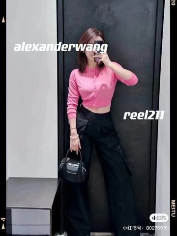 Áo len nữ Alexander* Wang* cài khuy VIP 1:1